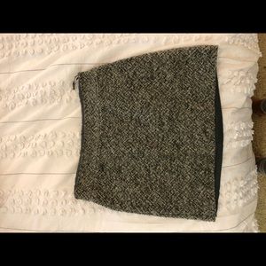 Gray mini skirt size 6